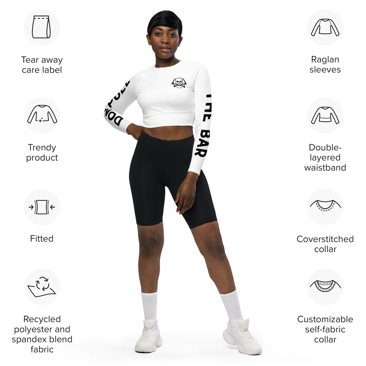 Eco-friendly Woman Kitesurf Long-sleeve Lycra UPF 50+