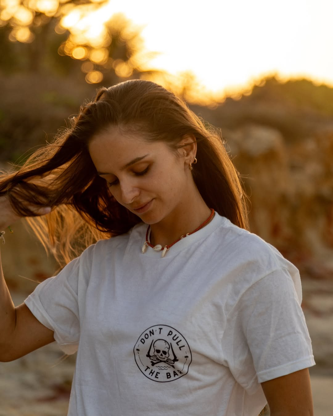 Minimales T-Shirt aus Premium-Baumwolle