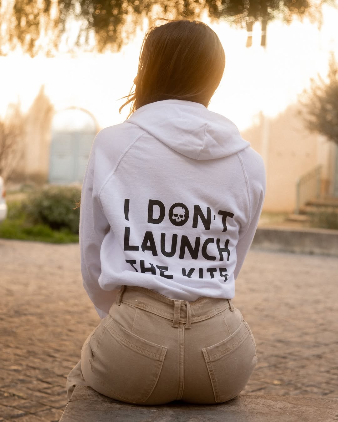 Hoodie - No Launch. No Land.