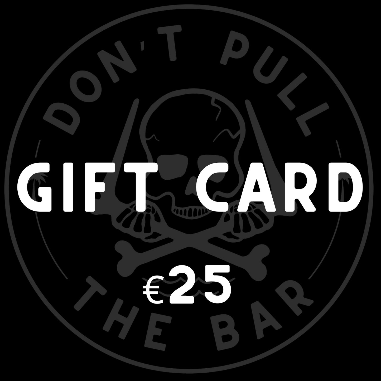 DON'T PULL THE BAR GIFT CARD